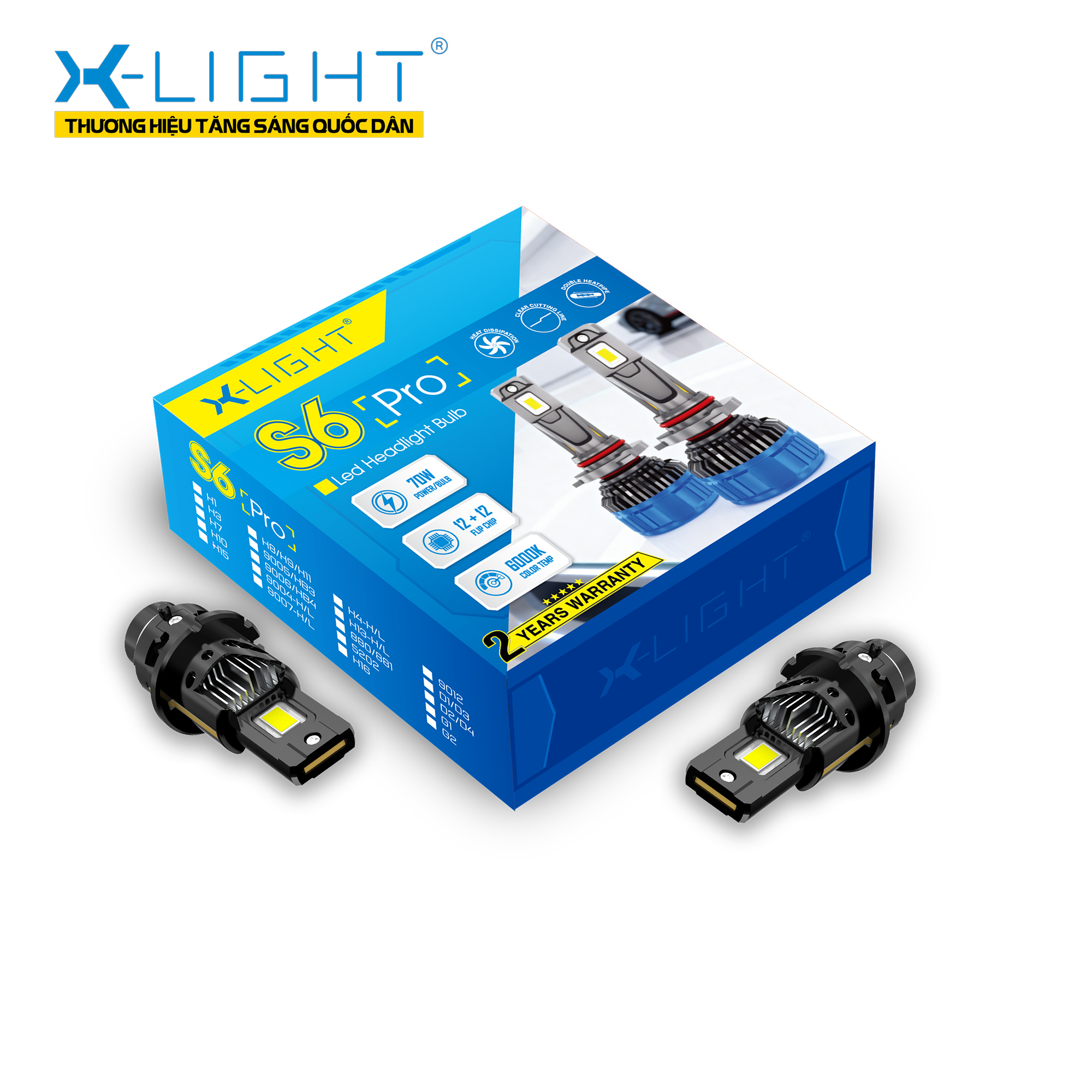BÓNG LED X-LIGHT S6 PRO V2